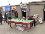 Tibet Kailash 05 To Tirthapuri 07 Moincer Playing Pool While We Wait For Landcruiser To Be Fixed While we waited for the Landcruiser to be repaired at Moincer, Pete and I enjoyed a few games of pool.